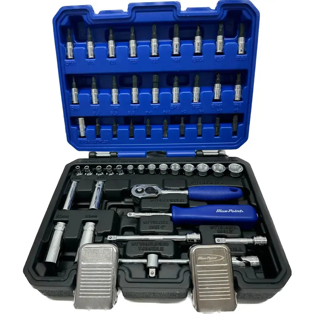 Blue Point Tools 52-Piece 1/4 Drive Socket Set 1
