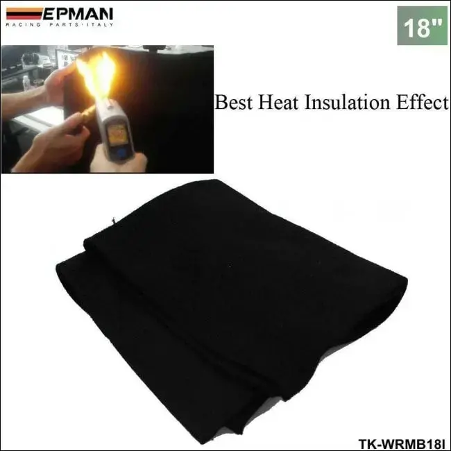 Auto Carbon Fiber Welding Blanket Torch Shield Plumbing Heat Sink Slag Fire Felt 18"X18" X1/4 For Bmw E39 1