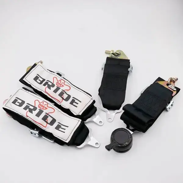 4 Point Jdmbride Racing Seat Belt Harness 1