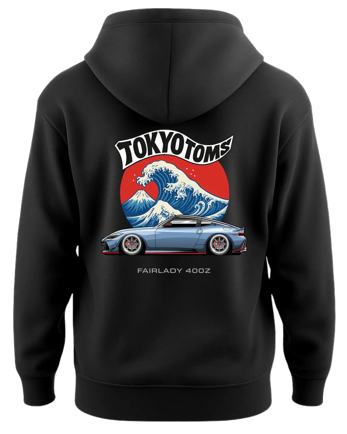 Tokyo Toms Nissan Fairlady 400Z Wave Hoodie 1