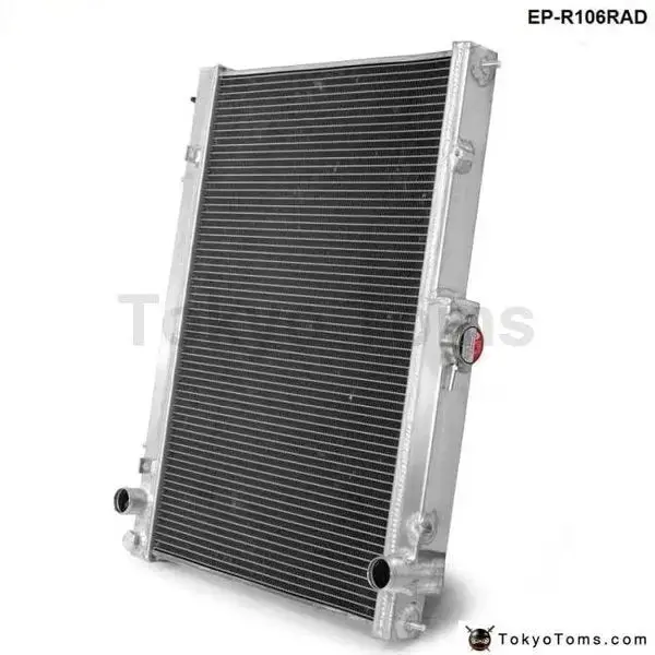 42Mm 2 Row Aluminum Radiator For Nissan Skyline R33 R34 Gtr Gtst Rb25det 1