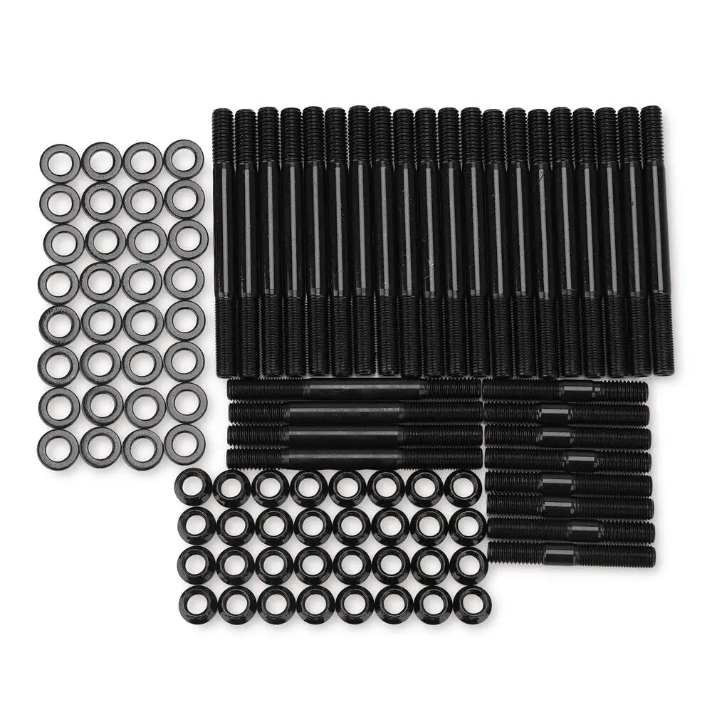 Strong Heavy Duty Head Stud Kit For Chevy Bbc 454 12 Point 1
