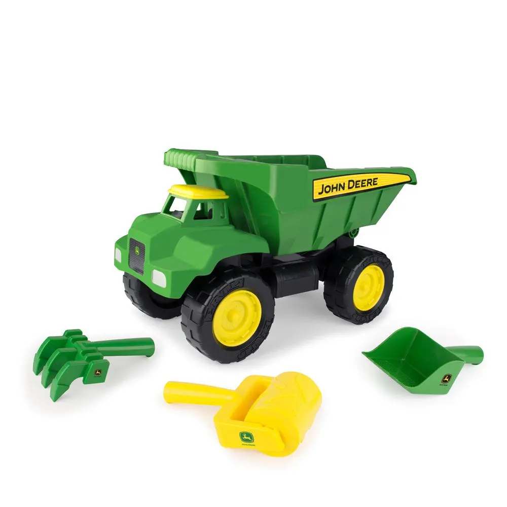 Jd Big Scoop Dump Truck With Sand Tools 38Cm 1