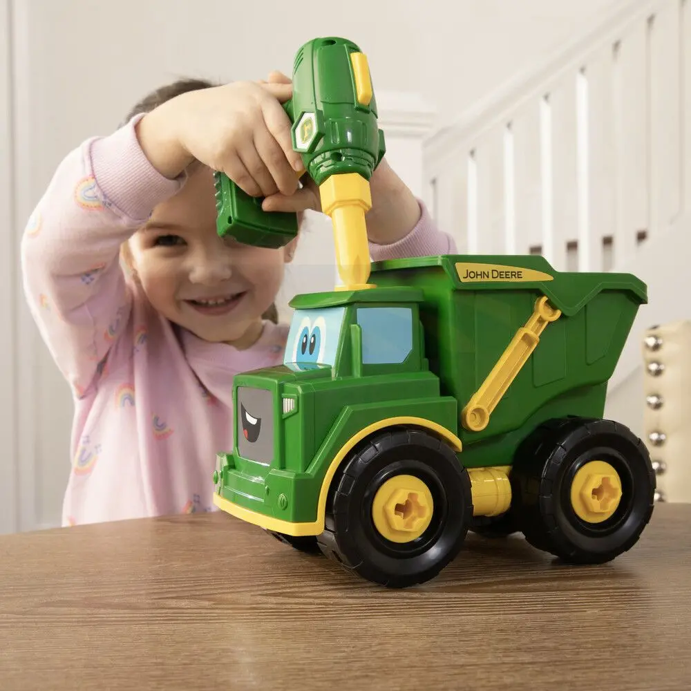 John Deere Build-A-Buddy Dump Truck Green Version 1