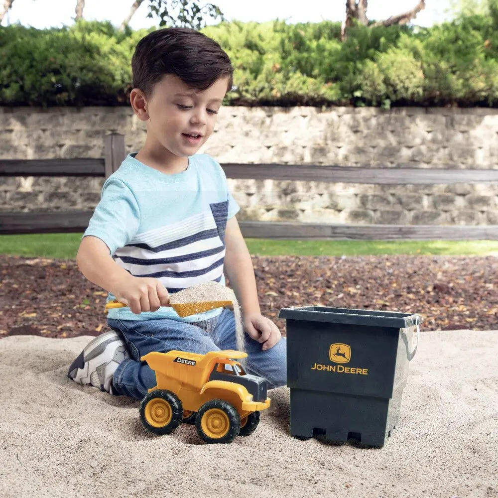 John Deere 15Cm Sand Pit Bucket (Yellow) 1