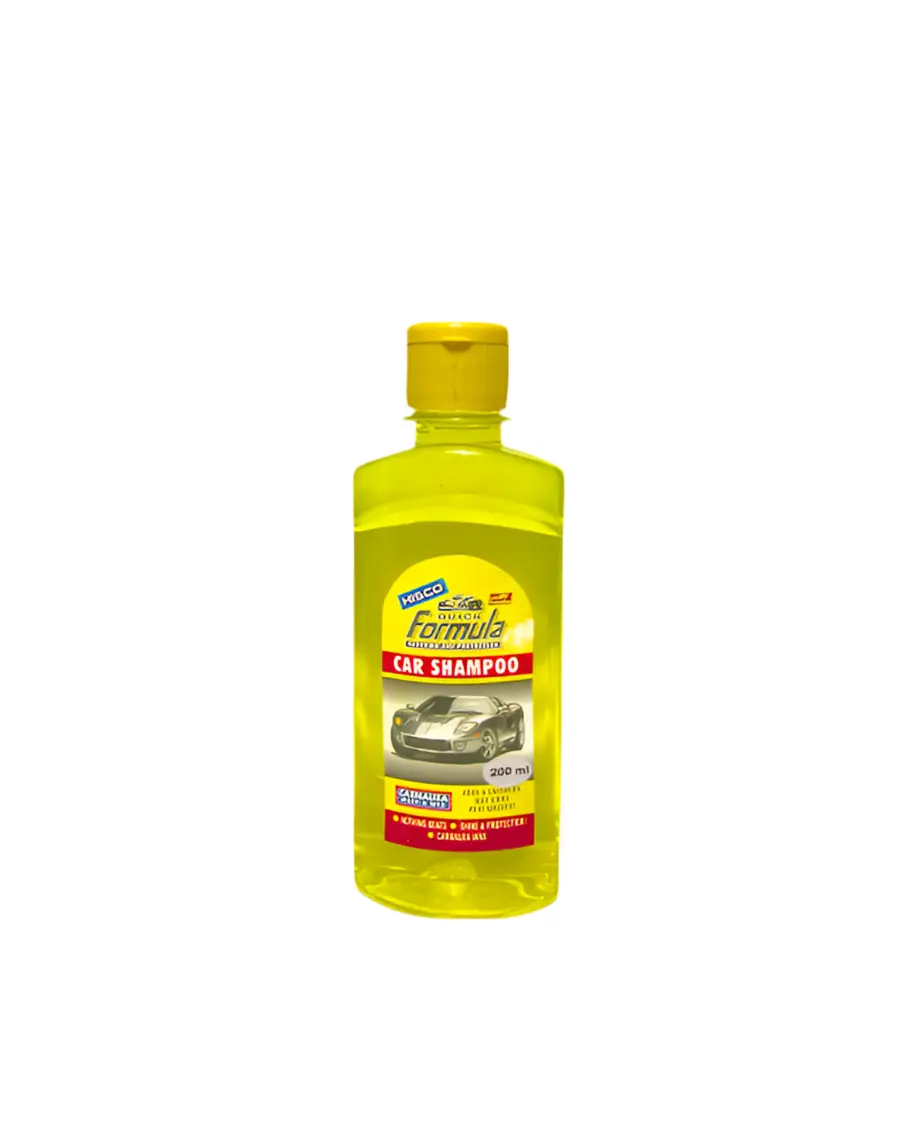 Formula Car Shampoo Carnauba Wash & Wax 200Ml – High Foam | Ph Balanced | Deep Gloss & Protection 1