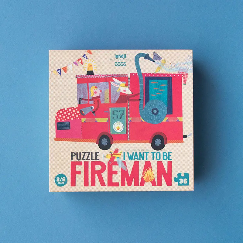 I Want To Be A Firefighter Puzzle 1