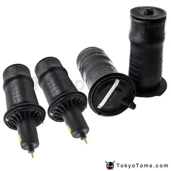 4Pcs Comp Stylelete Air Suspension Spring Bag Kit Rear+Ront Fit For Land Rover Range P38a 1995-2002 Rnb101460 Air Shock Absorber 1