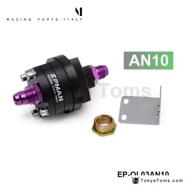An10 Black Oil Filter Sender Sandwich Plate Cooler Adapter Kit 3/4X16,20X1.5 1