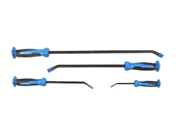 4Pc Prybar Set With Hammer Cap 1