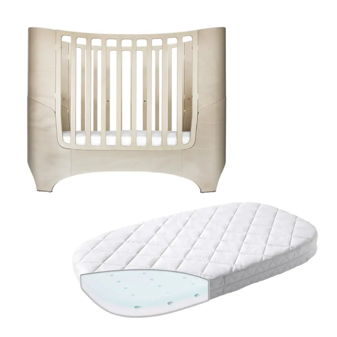 Leander Classic Cot + Mattress 4