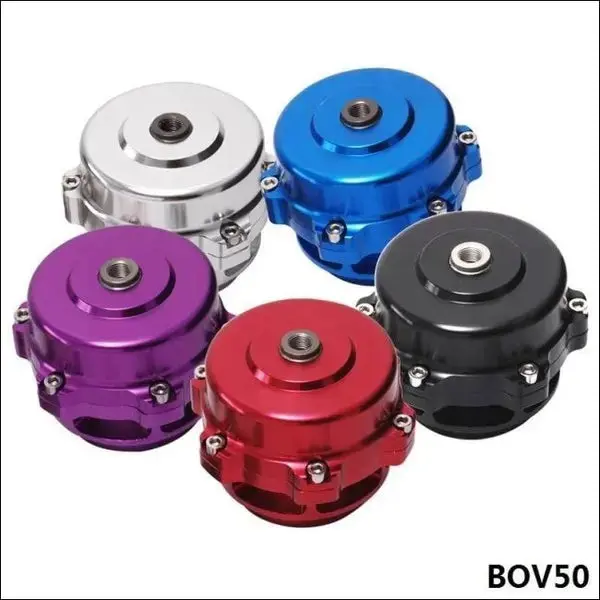 50Mm Bov 50 Turbo Universal Billet Aluminum Blow Off Valve Spring+Flange 1