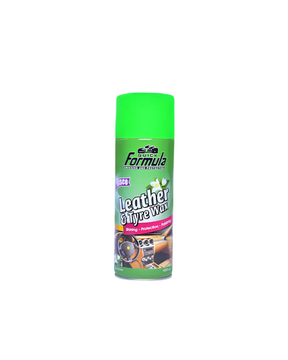 Leather & Tyre Wax - Jasmine | Dashboard Polish - 450Ml - Formula 1