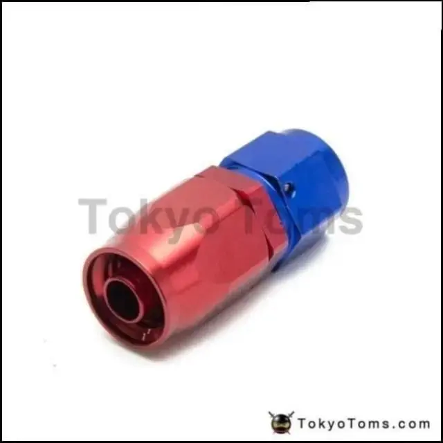 10Pcs/Lot Universal An6 Straight  Oil/Fuel Line Hose End Aluminum Fitting/6-An Oil Cooler Hose Fit An6-0A 1