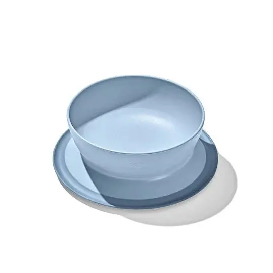 Stick & Stay Suction Divided Bowl Various Colours 2