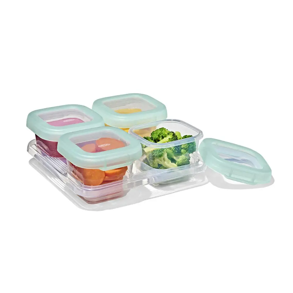 Oxo Tot Baby Blocks Freezer Storage Containers 180Ml 1