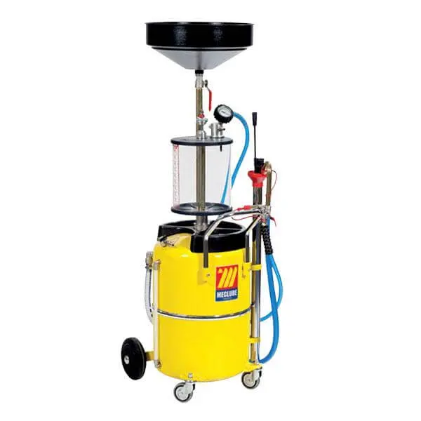 Meclube Waste Oil Extractor - Air Operated W/ Inspection Chamber 1