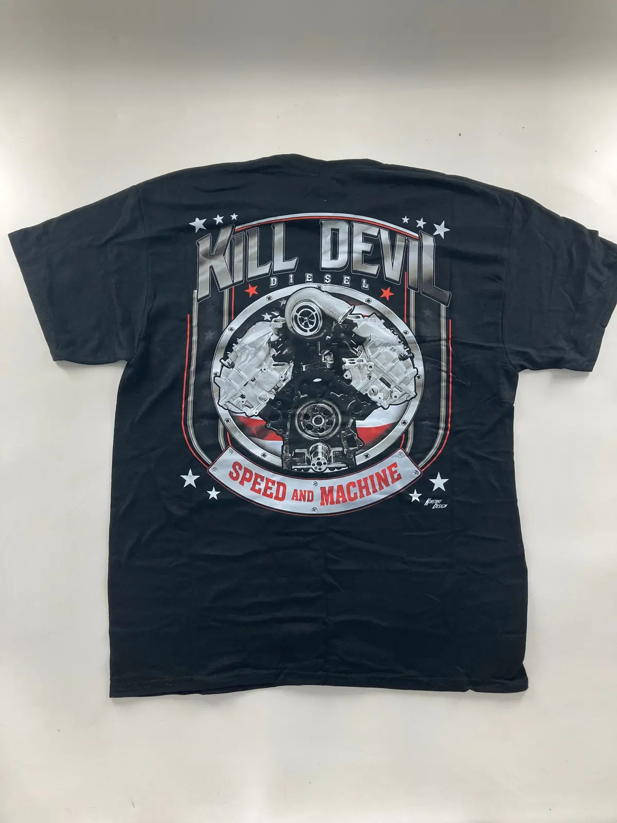 Kdd 6.7L Powerstroke Tee Shirt (Stacks) 1
