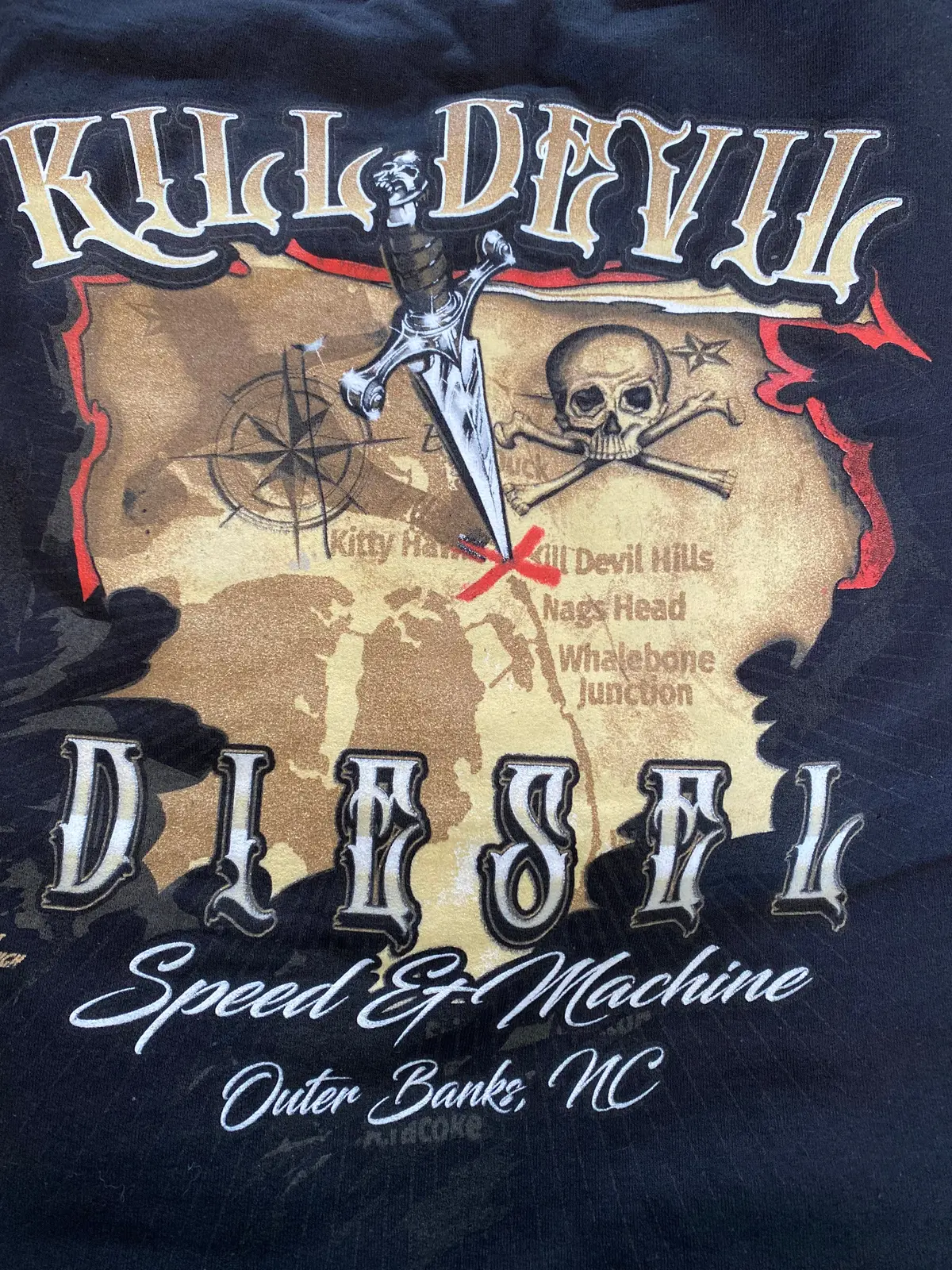 Kill Devil Diesel Pirate Hoodie 1