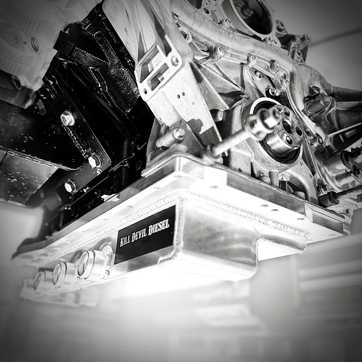 6.7L Powerstroke Dry Sump Oil Pan 1
