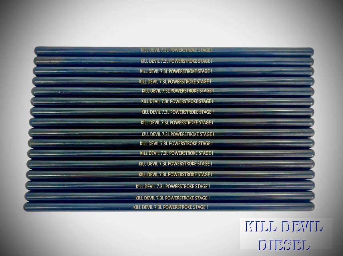 Kdd 7.3L Powerstroke Chromoly Pushrods 1