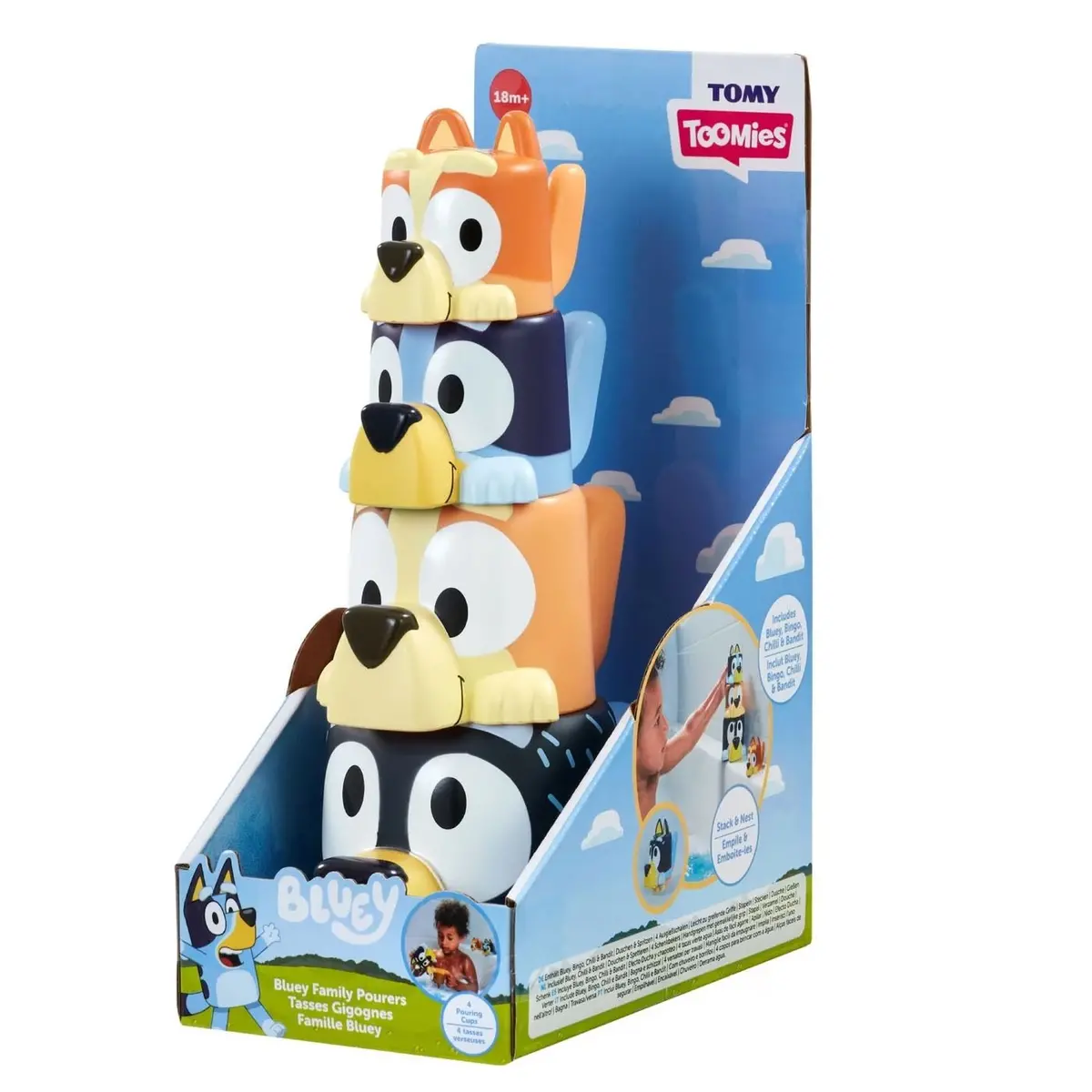 Bluey Family Pourers 1