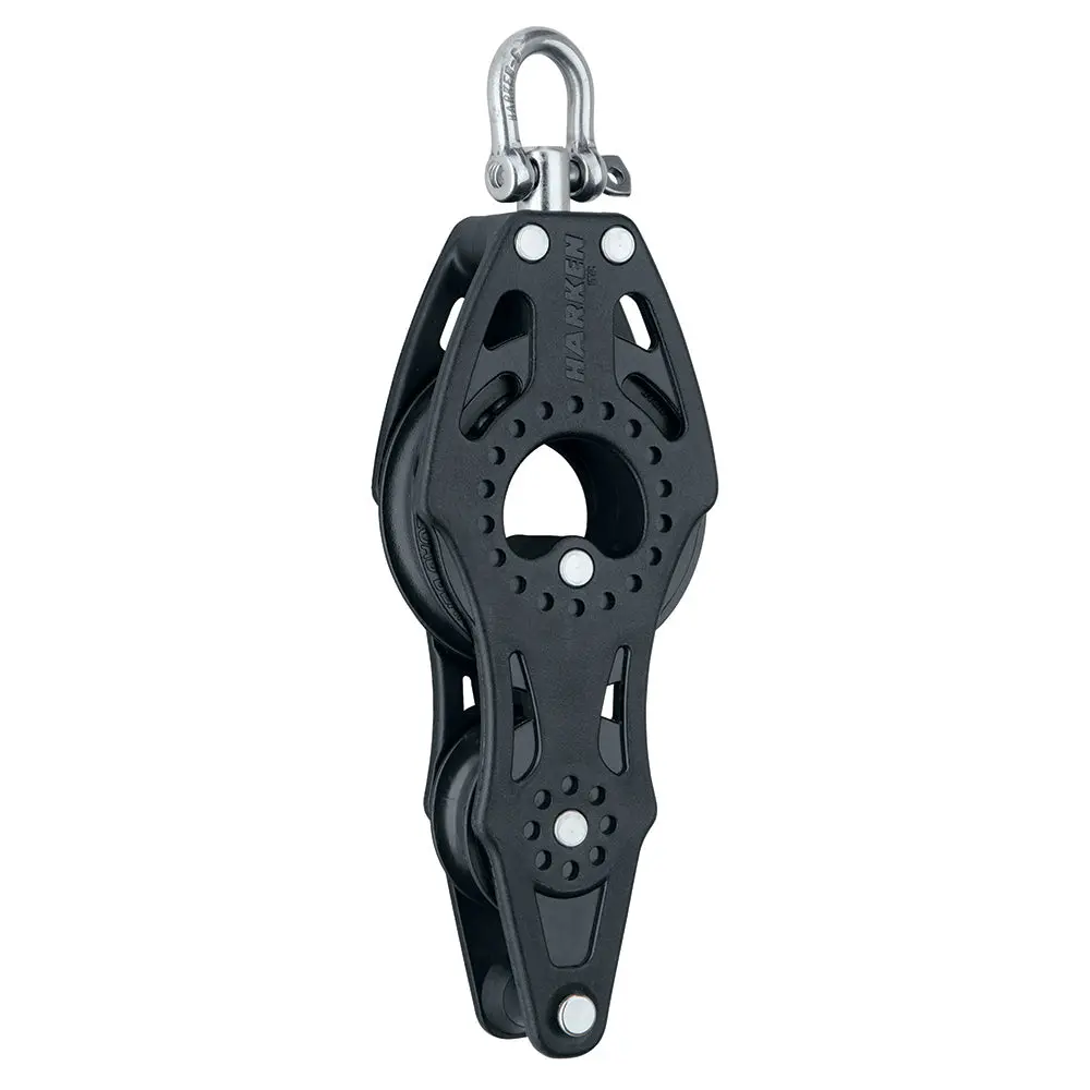 Harken 57Mm Carbo Air Fiddle Block W/Swivel  Becket [2622] 1