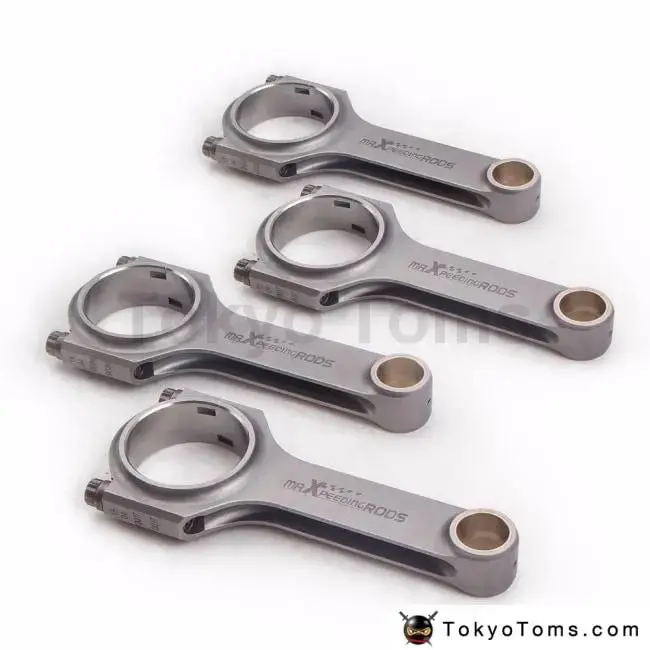 Connecting Rod For Ford X Flow Lotus Twin Cam 4.826 Narrow Pin Conrod Arp 20000 3/8 Bolts Pleuel 4340 En24 Forged Piston Crank 1