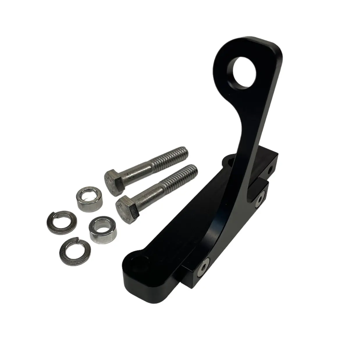Drs-8000-005N – Drs Powerglide Transmission Pan Shifter Cable Bracket – Inside Mount Position 1