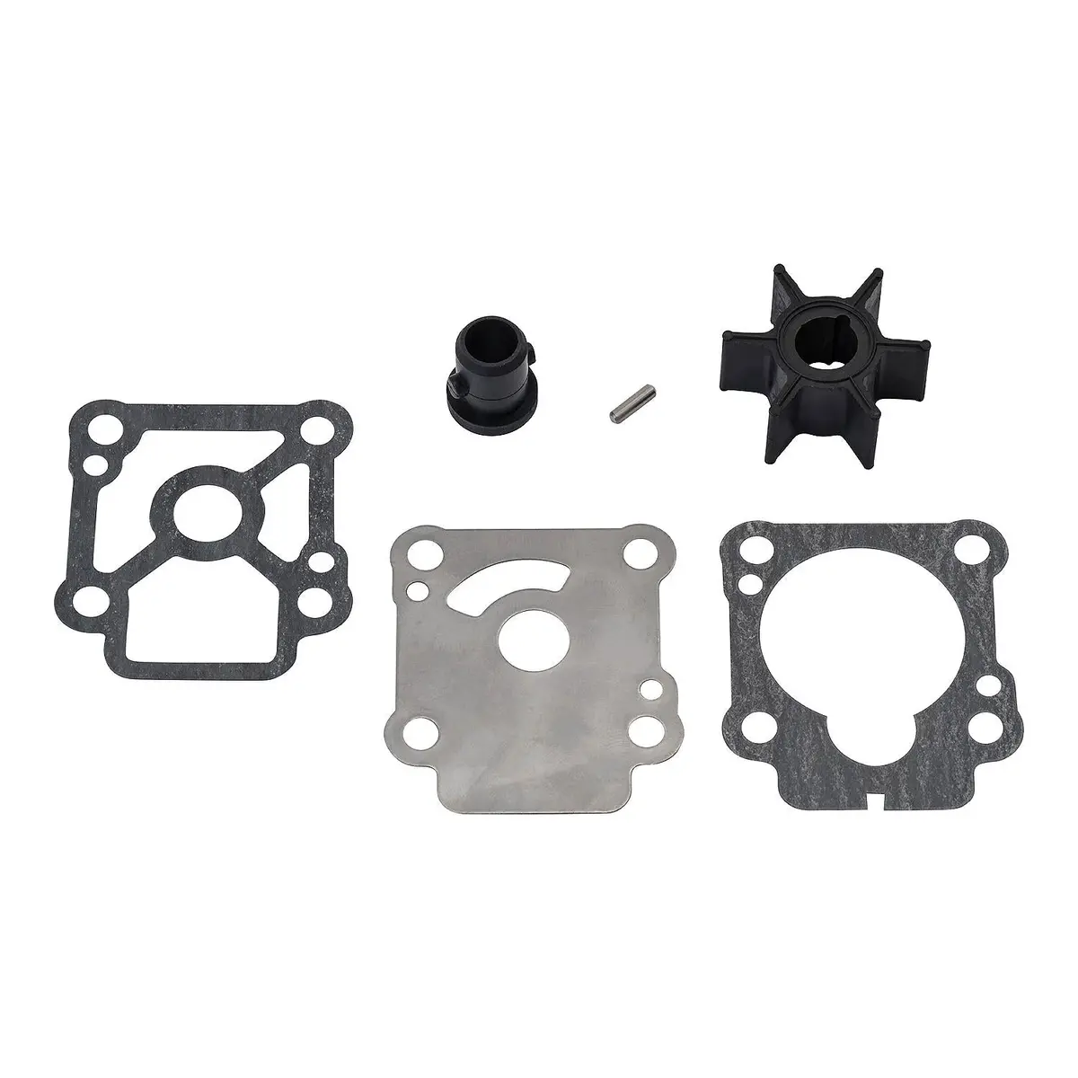 Quicksilver 803748Q01 Water Pump Impeller Repair Kit For Mercury And Mariner 8-9.9 Hp 4-Stroke Outboards 1