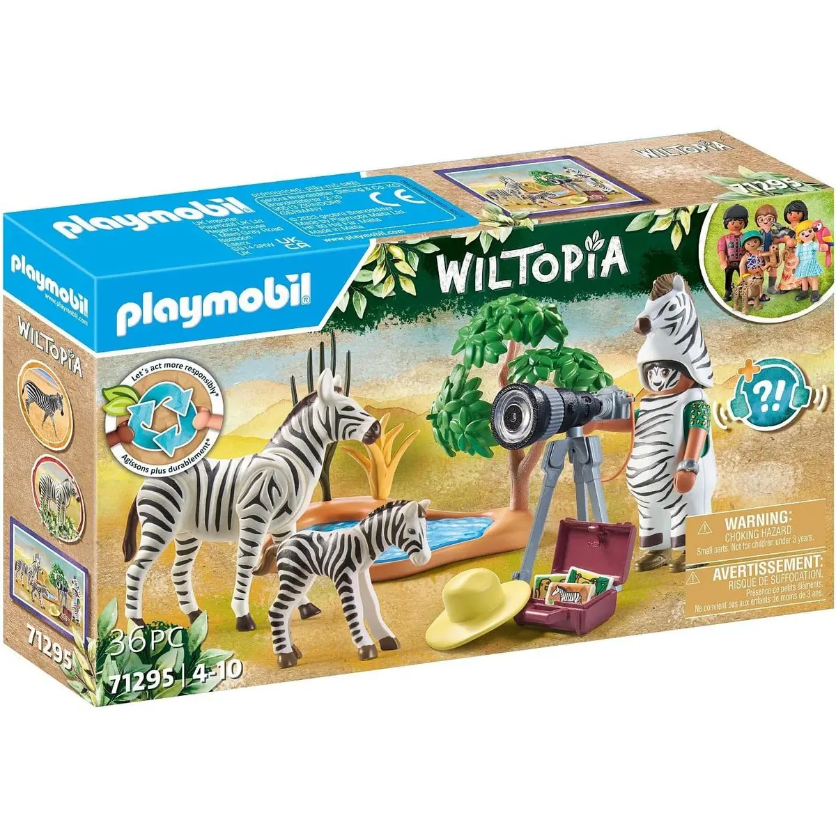 Photographer With Zebras 1