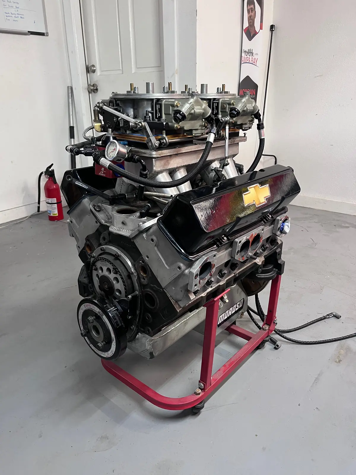 434 Cubic Inch Small Block Chevy Race Engine - 18 Degree Reher Morrison Heads 1