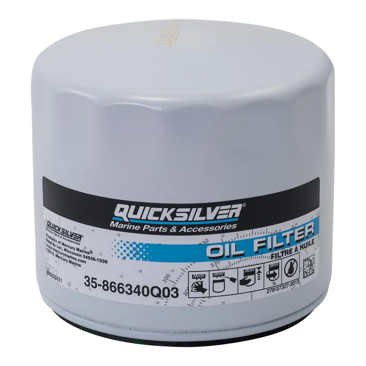 Quicksilver 866340Q03 Oil Filter 1