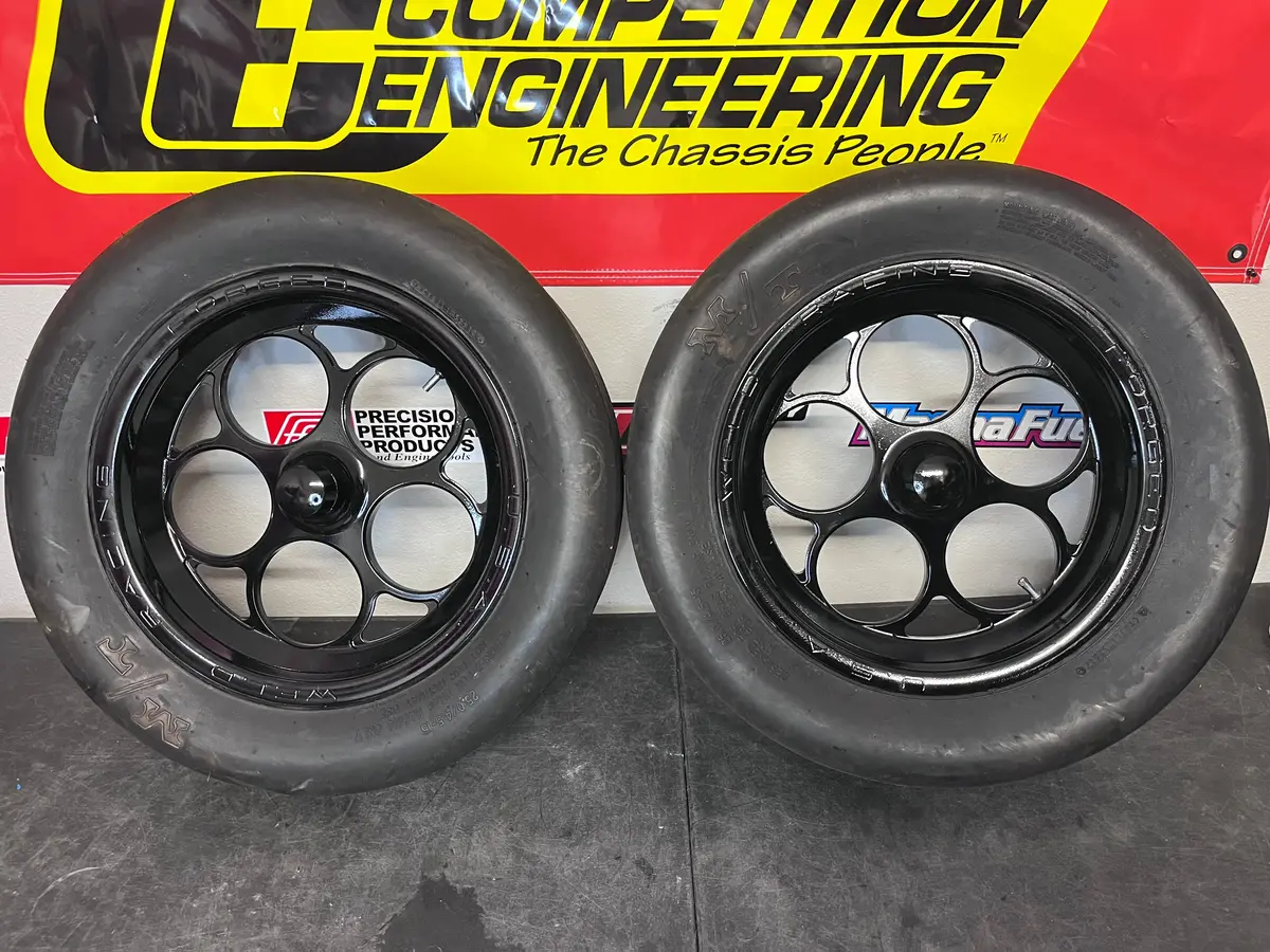 Weld Magnum Spindle Mount Rims - Fits Strange Ultra Struts 1