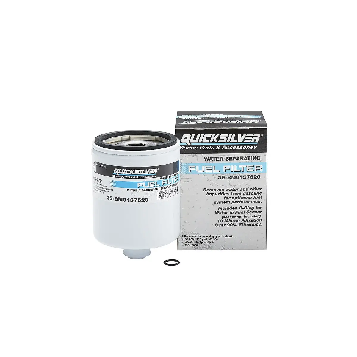 Quicksilver 8M0157620 Water Separating Fuel Filter - Verado Outboards 1