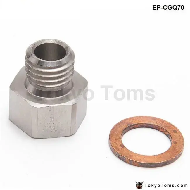 Sensor Adapter Oil Water Pressure Temp M12x1.5 To 1/8Npt 1
