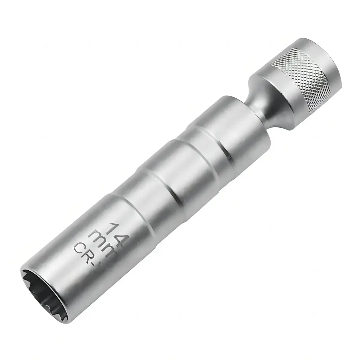 3/8‘’ 12Pt 14Mm Long Thin Wall Magnetic Spark Plug Socket 1