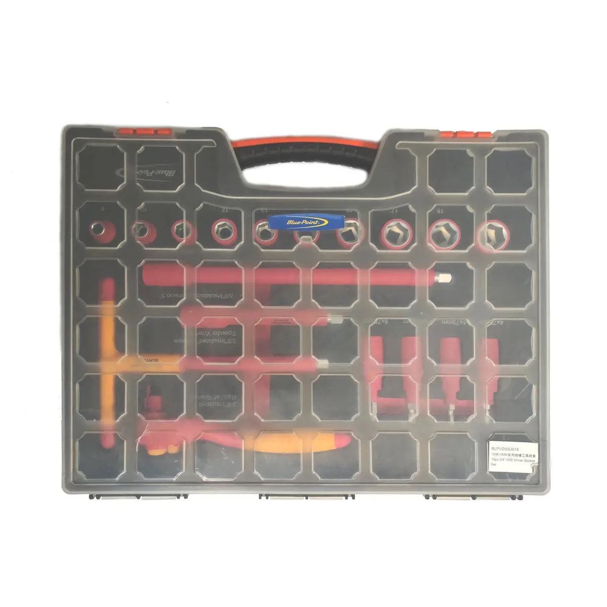 Blue Point 3/8’’ Insulated Driver Socket Set, 18Pcs 1