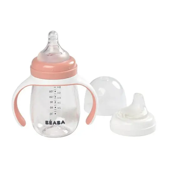 2 In 1 Bottle To Sippy Learning Cup 210Ml Various Colours 3