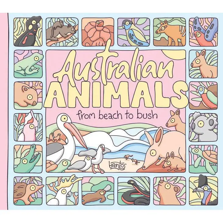 Australian Animals: From Beach To Bush By Brentos 1