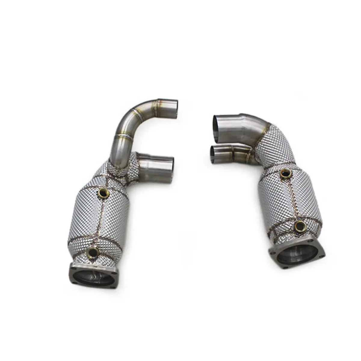 Sport Catted Exhaust Downpipe For Porsche Carrera 911 991.2 Gt3 3.0T 2017+ 1
