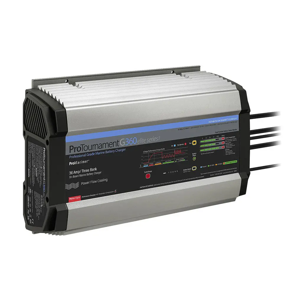 Promariner Protournamentelite 360 Battery Charger - 3 Bank - Global/Czone [55363] 1