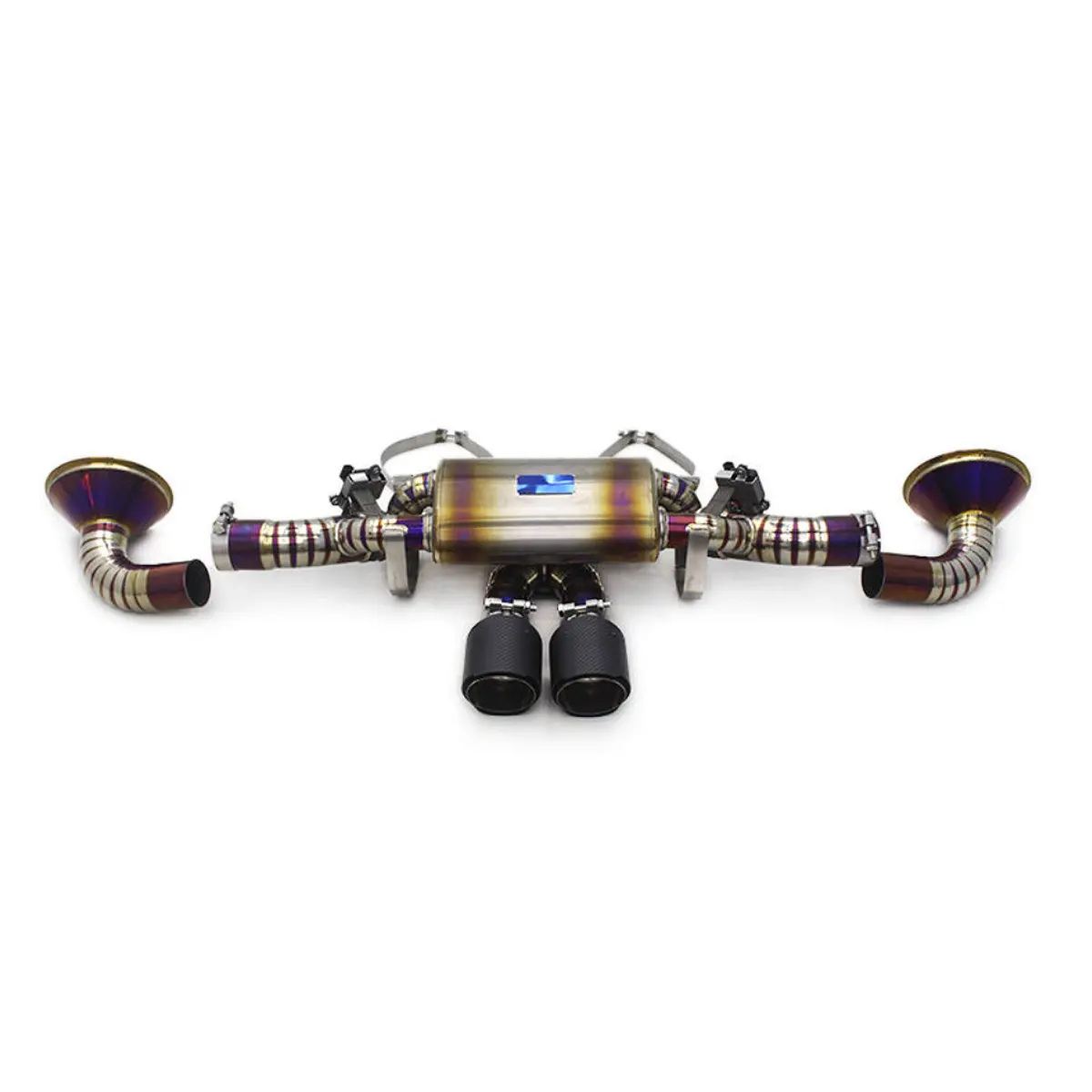 Titanium Oem Style Catback Exhaust For Porsche 992 992.1 992.2 Gt3 Rs Gt3rs 4.0 1