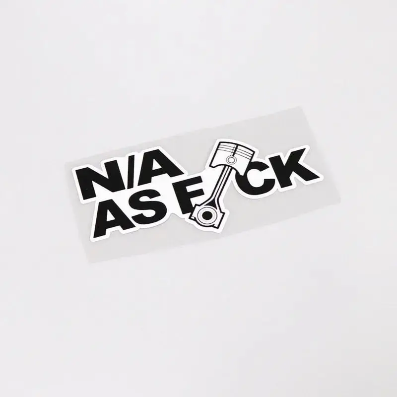 N/A As F*Ck Car Sticker Decal 1