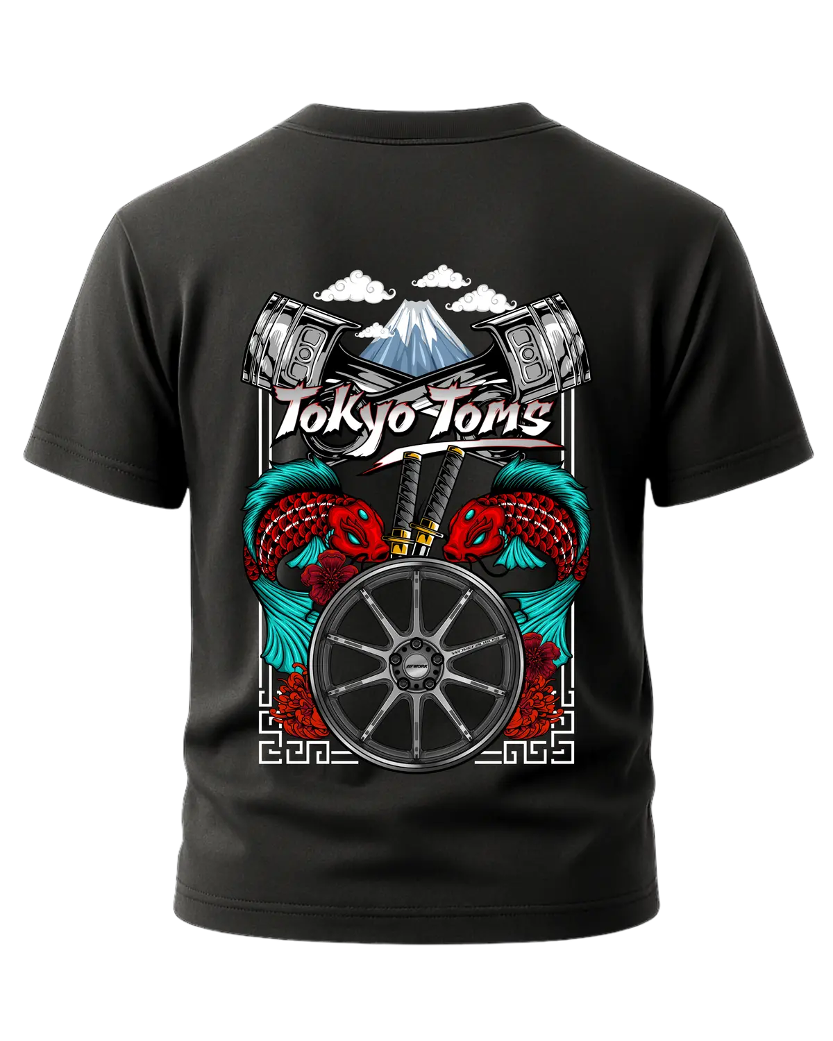 Work Emotion D9r Wheel T-Shirt 1