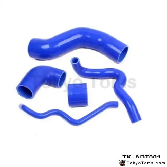 Silicone Intercooler Turbo Boost Hose Kit For Audi A4 B5 1.8T / A3 150Ps 99-05 (5Pcs) 1