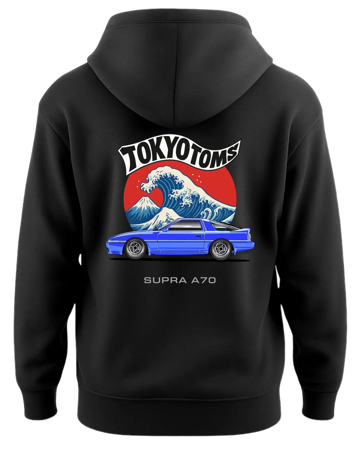 Tokyo Toms Toyota Supra A70 Wave Hoodie 1