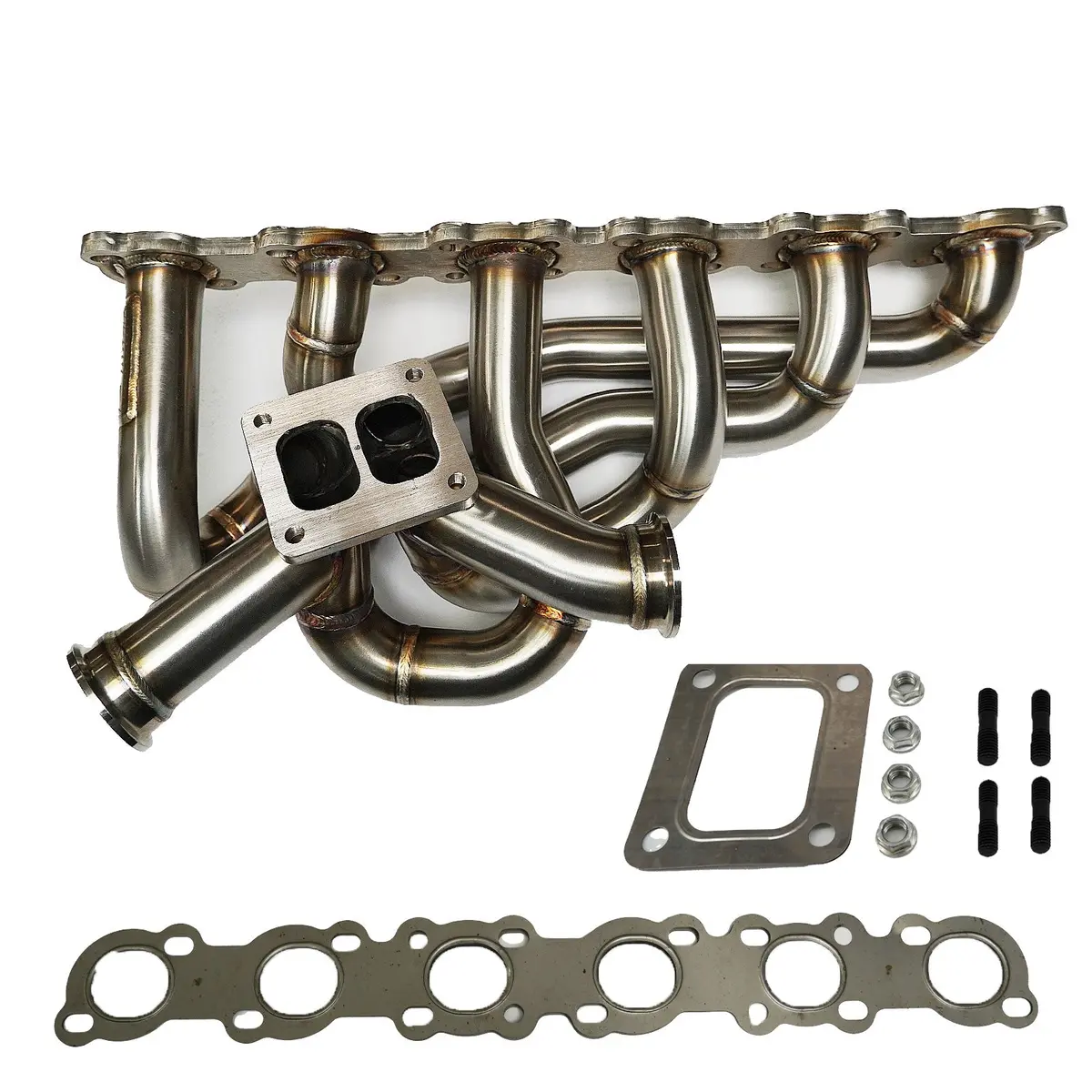 Rb20 Rb25 Rb26 Det T4 Top Mount Turbo Manifold For Nissan Gtr 44Mm Twin Scroll 1