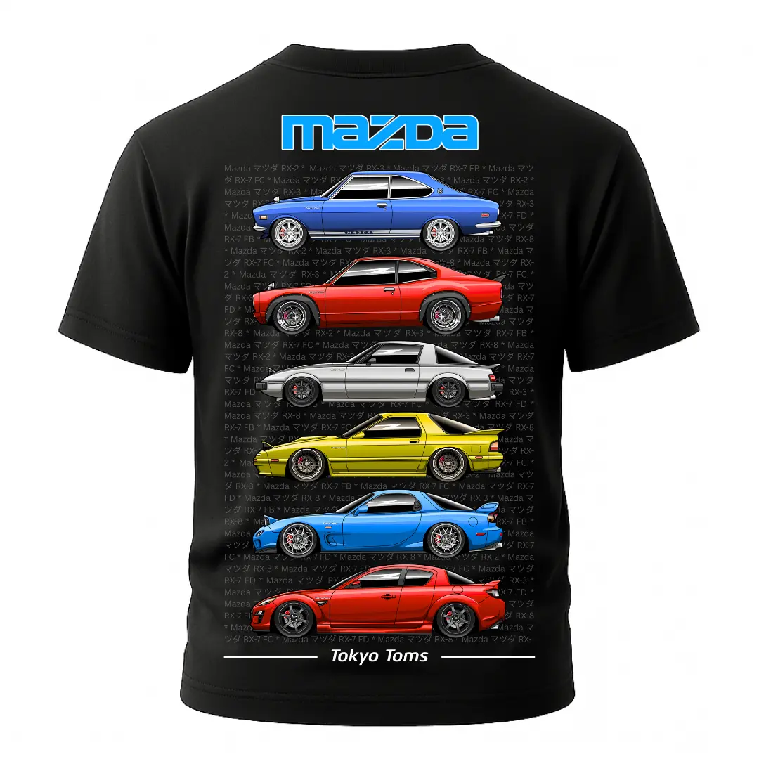 Mazda RX Legacy Graphic Tee