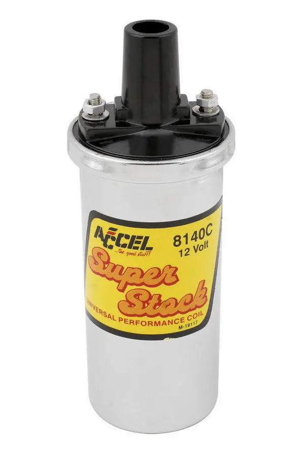 Accel Super Stock Coil Chrome Finish (Oil Filled) 1